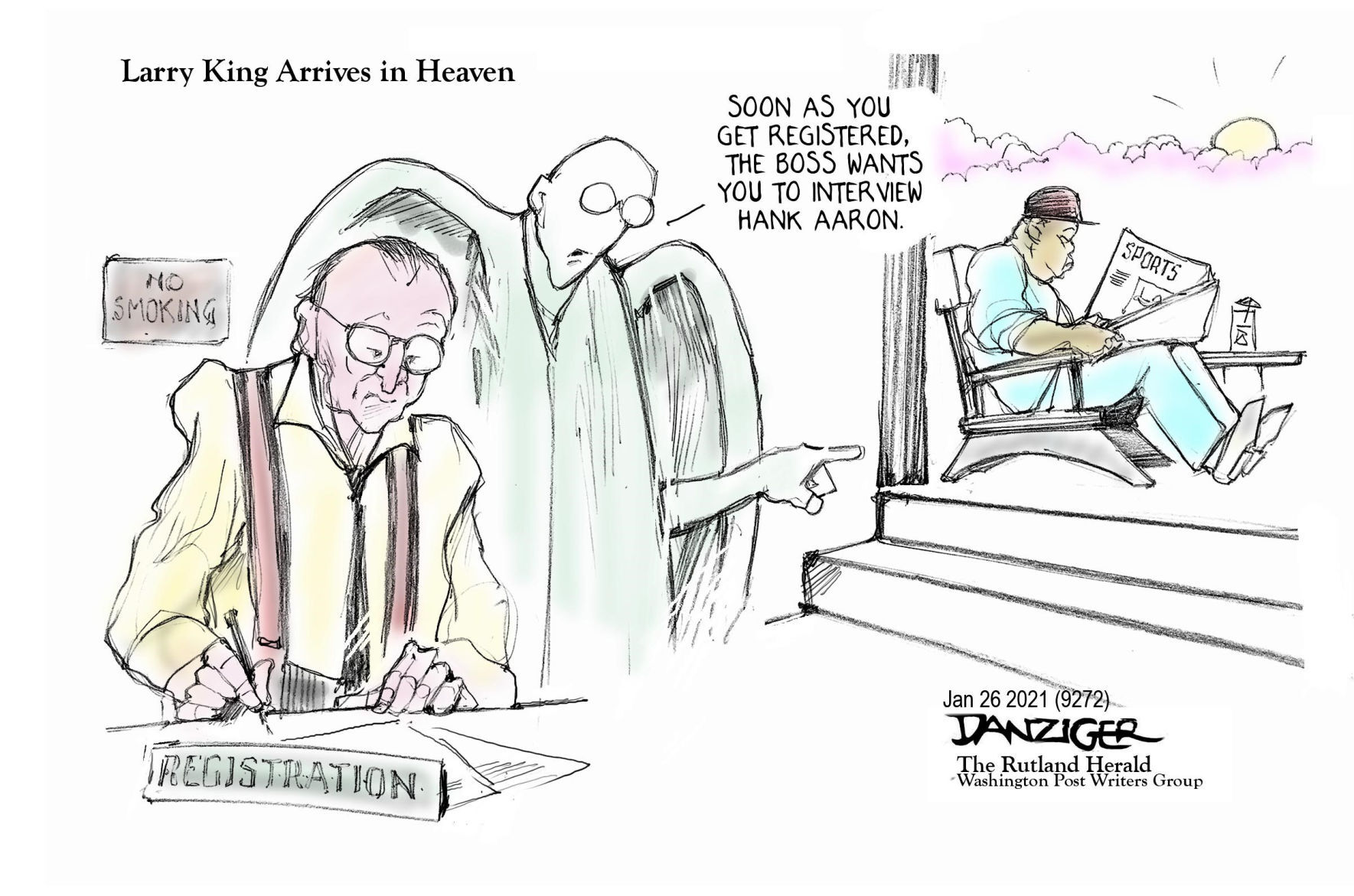 Jeff Danziger cartoon